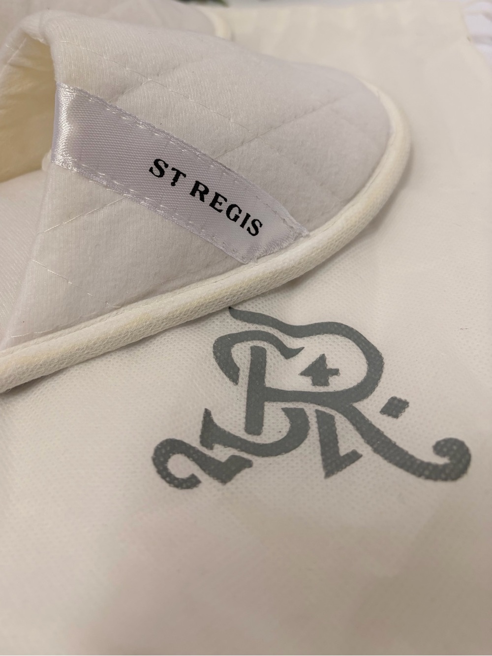 St. Regis Men's Cream Quilted Slip-On Loafers - Comfortable Hospitality Flats